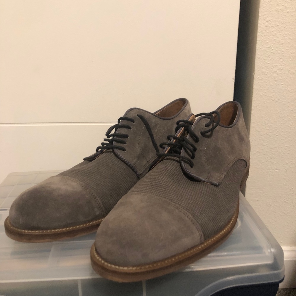 Alfani Eric Suede Men’s shoes (9.5) grey